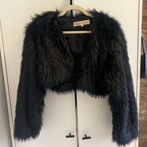 Free People Faux Fur Jacket